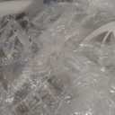 35" Modern Ceiling Fan with Lights Remote APP Control, Flush Mount LED Dimmable Ceiling Fan, 3 Color 6 Speed Low Profile with Light for Bedroom Living Room 130W