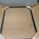 20x25 Poster Frames, Plexiglass, Black Aluminum Snap Frame, Front-loading Frame for Wall (Black, 2pcs)