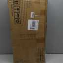 aboxoo Ladder Shelf White Wooden Bookshelf 5-Tier Wall-Mounted Open Wood Rack Industrial Modern Plant Flower Stand Utility Organizer Bookcase Metal Frame Furniture Office Kitchen Bedroom (1PC)