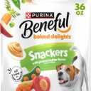 Purina Beneful Baked Delights Snackers Dog Treats, 36 OZ (EXP 10/31/27)