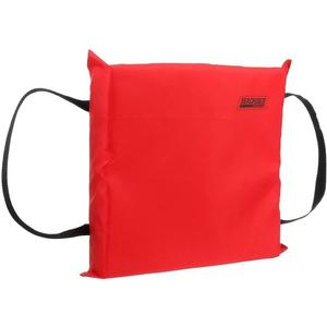 Seachoice Emergency Marine Foam Flotation Cushion, Square, 15 in. X 15 in, Red, One Size