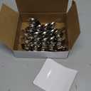 VNDUEEY 20 Pack Fridge Magnets Refrigerator Magnets Strong Magnetic Clips, Magnet Clips Heavy Duty, Whiteboard Magnet Magnetic Paper Clips for Home, School, Office, Teaching, Locker (Silver)