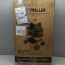 Bicystar Pet Stroller for Small Dogs Cats with Wheels, Detachable Carrier, Max Load 33 lbs, Easy Folding, Compact Portable, Dog Carriage Cart Car Seat 3 in 1