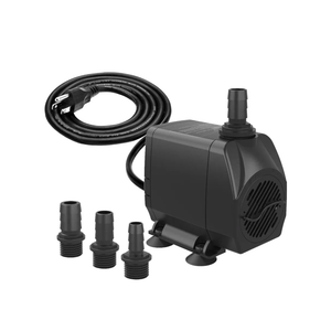 Submersible Pump 660GPH (2500L/H 45W) Ultra Quiet with Over Heating Protection 8.2ft High Lift for Fountains, Hydroponics, Ponds, Aquariums & More