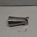 Enhon Slip on Tub Spout with Diverter, Compatible with American Standard 8888026.002 Tub Spout, Bathroom Bathtub Faucet, Fits 1/2 Copper Water Tube(5/8 Dia), 5/32 Hex Wrench(Brushed Nickel,1)