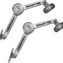 2PCS Lid Stay Safe Hinges for Wooden Box 40lb, Toy Box Hinges Soft Close, Lid Support Hinge Heavy Duty, Slow Close Cabinet up and Down, can be Opened and Closed Freely from 0-90