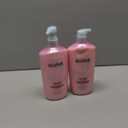 L'Oreal Paris Elvive Glycolic + Gloss Shine Boosting Shampoo and Conditioner Set, Cleanses and Smooths Dull, Porous Hair Into High-Shine, Glossy Hair, 1 Kit