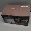 Electric Fondue Pot Set with 2 Pots, Melting Chocolate Warmer for Dipping, Candy & Chocolate Melting Pot, Fondue Pot Electric Set, Fondue Forks Included, 2.5 Cups, Brown