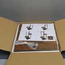 Plant Stand Indoor, 4 Tier Thickened Metal Corner Plant Shelf for Multiple Plants, Indoor Plants Tiered Flower Pot Stand for Patio Garden Balcony Living Room Bedroom (Black)