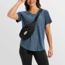 4 Pack V Neck T Shirts for Women Short Sleeve Summer Tops, 3XL