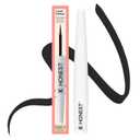 Honest Beauty Longlasting Liquid Eyeliner, Flake Proof, Precise Application, Hypoallergenic, Vegan, Cruelty-Free, Black, 0.58 fl oz