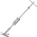 Internal Bearing Puller, Slide Hammer Internal Bearing Puller Extractor Bearing Puller with Expandable Collets 16-45mm Insert Bearing Remover Tool (Silver)