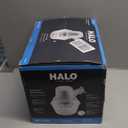 HALO 65-Watt Equivalent, Integrated LED, Metal, Area Light, 4000K, Light Gray