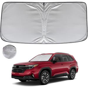 KAYZT Windshield Sun Shade for 2025 Su-baru Forester Foldable Sunshade Front Window Custom Fit Car Accessories