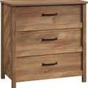 Sauder Cannery Bridge 3-Drawer Bedroom Chest in Sindoori Mango, Sindoori Mango Finish