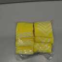 HCS Non-Slip Hospital Socks with Grips for Women & Men (6 Pairs) - 360 All-Around Tread Non-Slip Sock, Elderly/Seniors - Hospital Grip Socks, Women, Men - Fall Risk Patient Slippers (Yellow, Regular) (Universal)