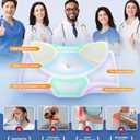 Osteo Cervical Pillow for Neck Pain Relief, Hollow Design Odorless Memory Foam Pillows with Cooling Case, Adjustable Orthopedic Bed Pillow for Sleeping, Support for Side Back Sleepers (Queen(25.5*16.5*5.2/4.1 inches), White)