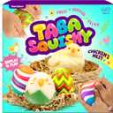 Taba Squishy Chicken Nest Egg Kit  Birthday Gift for Kids, Teens  Gifts for Boys & Girls Ages 7 8 9 10 11 12  Taba Squishies Gift  Squeeze Toys  Squishys Fidget Toys