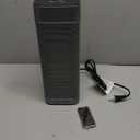 Gaiatop Space Heaters for Indoor Use, Portable Electric Heater with Thermostat, 1500W PTC Ceramic Room Heater with Remote, 5 Modes, 60 Oscillating, 12H Timer Fast Heating Bedroom Office Bathroom Home (Silver)