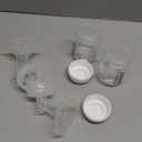 28mm Pump Parts Compatible with Spectra S1/S2/9 Plus,Spectra Replacement Pump Parts,Full Set Replace Include 28mm Flange, Duckbill Valve, Backflow Protector, Tubing and Bottle