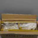 Wedding Arch Backdrop Stand Set of 2 (7.2FT, 6FT),Gold Metal Arch Backdrop Stand,Balloon Arch Stand for Wedding Ceremony Baby Shower Outdoor Indoor Birthday Party Graduation Decoration