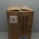 Vipbear Queen Size 3 Inch Mattress Topper, Cooling Gel Memory Foam with Bamboo Fiber Cover, Extra Firm Spine Support