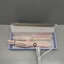 JAMIEWIN 3 in 1 Automatic Curling Iron, Hair Curlers with 3 Curling Barrels (1.1" - 1.26" - 1.57"), Rotating Curling Iron with 3 Temp, 2-Way Rotation, 10S Fast Heating, Anti-Scald, Dual Voltage, Pink