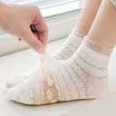 Toddler Baby Girl Lace Mesh Crew Socks, Princess Mary Jane Dress Socks, 10 Pairs (6-8 Years, Style3)