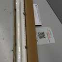 Extra Long Tension Curtain Rod No Drill by EZFurni, 82–123 Inch Heavy Duty Tension Rod with Lock-In Stability, Spring-Loaded Non-Slip Secure Hold for Shower, Window, Patio, 1.26" Diameter, White