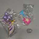 Mermaid Cake Toppers with Shell Starfish Fishtail Balls for Mermaid Birthday Supplies (Style1)