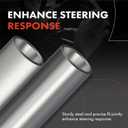 A-Premium Rear Right Passenger Side Suspension Strut Mount Compatible with Dodge Dart 2013 2014 2015 2016 (Set of 1)