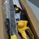 Electric Pole Saws for Tree Trimming, 8" & 6" Mini Chainsaw Cordless + 8FT Extension Pole, 2 x 4.0Ah Batteries & LCD Display, 16Ft Reach, Brushless Pole Saw Battery Powered for Branch & Wood Cutting