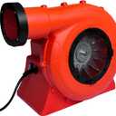 1500W 2HP High Power Bounce House Blower, Portable Fan Pump Air Blower Commercial for Large Inflatables, Bubble House, Water Slides, Castle, Jump Slides, Holiday Decorations