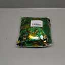 20/40/60/80 FT St Patricks Day Garland Decor Gold Green Shamrock Hat Tinsel Garland, Shiny Metallic Streamer Twist Garland Hanging St Patricks Day Decorations for Home Indoor Outdoor Party Supplies