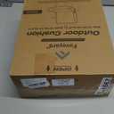 Favoyard Deep Seat Patio Cushion Set 19 x 19 Inch Waterproof Outdoor Chair Cushions for Patio Furniture with Fade Resistant and Removable Cover with Handle & Adjustable Straps for Patio, Yard, Garden (Beige)