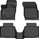 Floor Mats for Ford Fusion (2017-2020, Not for Hybrid),for Lincoln MKZ(2017-2020), Include Hybrid Version, TPE All Weather Car Mats for Ford Fusion Accessories for Lincoln MKZ Car Floor Mat - 
26"L x 18"W x 4.5"Th