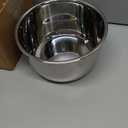 Replacement Rice Cooker 5.5 Cup Inner Pot Only Compatible with Tiger JBV-A10U Inner Pot, 304 Stainless Steel Inner Bowl, Durable Pots for Multi-Cookers, Easy to Clean and Dishwasher Safe