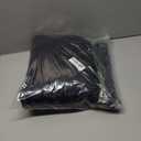 Bonnroth Mens Full Zip Sweater Fleece Vest, Sherpa Lined Stand Collar Vests with Pocket (X-Large, Black)