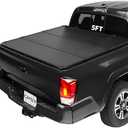 CAPSER Tacoma Hard Tri Fold Tonneau Cover Compatible with 2016-2025 Toyota Tacoma 5FT Truck Bed(Excl. Trail)