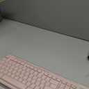 Logitech MK270 Wireless Keyboard and Mouse Combo for Windows, 2.4 GHz, 8 Multimedia Keys, PC, Laptop, Wireless Keyboard Compact Mouse Combo - Rose (1 Pack)