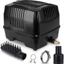 Hygger Linear Air Pump - Powerful & Quiet Commercial Pond Aerator for Koi Ponds, Fish Farms & Aquariums (2550GPH(105Watt))