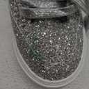 Jeekopeg Glitter Sparkly Fashion Sneakers Shoes Shiny Casual Shoes Bling Sequin Concert Low Cut Lace up Shoes, 9