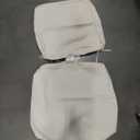 24"x27.5" Outdoor Deep Seat Patio Cushions Set of 2, Deep Seat Bottom Resilient Foam Filling Water-Resistant Stain-Resistant UV Resistant Weather Resistant with YKK Zippers, Putty
 Almond