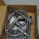 Veken Wide Rain Shower Head with Handheld, High Pressure Rainfall Showerhead Combo with Arm for Bathroom Accessories, Home Decor, Detachable Dual Shower with Multi Modes Handheld Spray, Silver Chrome (Standard Flow(2.5GPM))