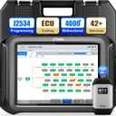 XTOOL D9 MAX AI-Assisted Automotive Diagnostic Scanner, J2534 Reprogramming Tool, Wireless Bidirectional Scan Tool, OBD2 Scanner with Topology Mapping, 45+ Relearns, ECU Coding, FCA/DoIP/CAN FD
