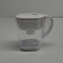 Brita Water Filter Pitcher for Tap and Drinking Water with 1 Standard Filter, Lasts 2 Months, 6-Cup Capacity, BPA Free, White