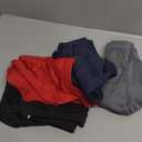 Real Essentials 4 Pack: Women's 7" Mesh Bermuda Athletic Shorts - Quick Dry Workout Running with Pockets - Set 3, M