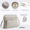 Crossbody Purses for Women Small Crossbody Bags for Women with Built in RFID Wallet
