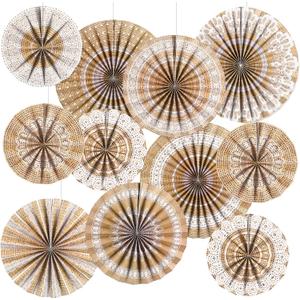 Weekgrat 18 Pcs Eucalyptus Hanging Paper Fans Decor Back to School Paper Fans Eucalyptus Round Garlands Bulletin Board Classroom Decorations for Party Supplies Classroom Decor