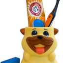 Kids Toothbrush Holder Toothbrush Organizer  Durable Silicone Animal Tooth Brush Holder  Easy to Clean Toothbrush and Toothpaste Holder  Toothbrush Holders for Bathrooms by Lilys Home - Squirrel